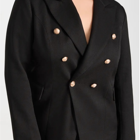 Shopbop Lioness Blazer, black (XL) - Picture 3 of 10